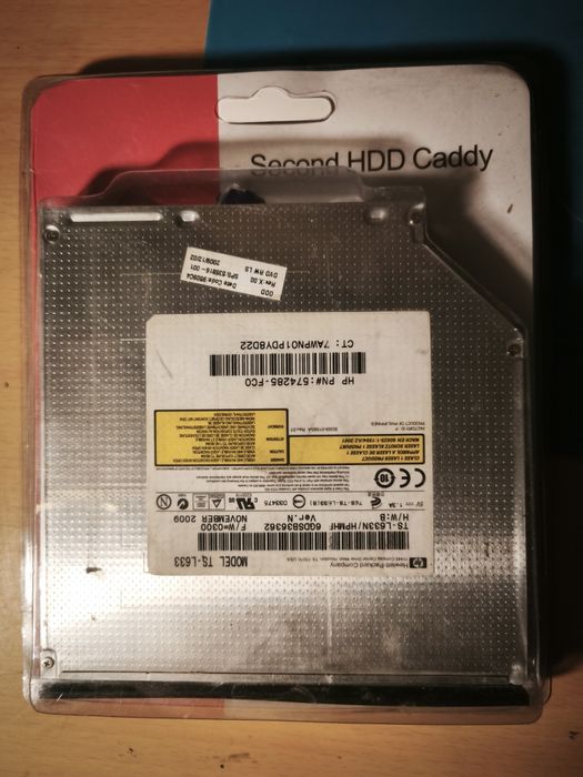 Новый оптический привод DVD-RW HP TS-L633 SATA (в упаковке)
Описание