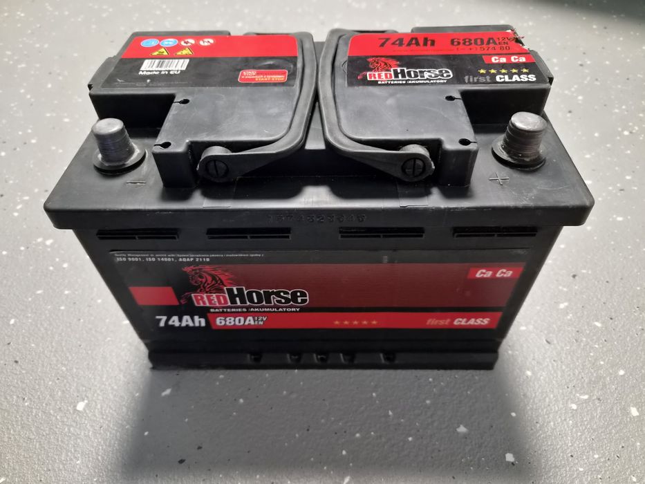Akumulator Topla 60Ah EFB Red Horse 74Ah