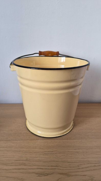 nowe wiadro emaliowane 10 l