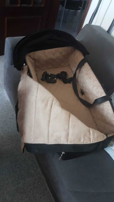 KIT Carrinho de bebé + Ovo + Alcofa + Cobertura de chuva