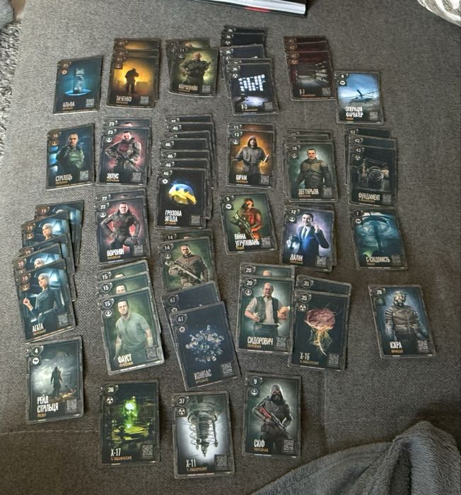 Обмен карточек Stalker