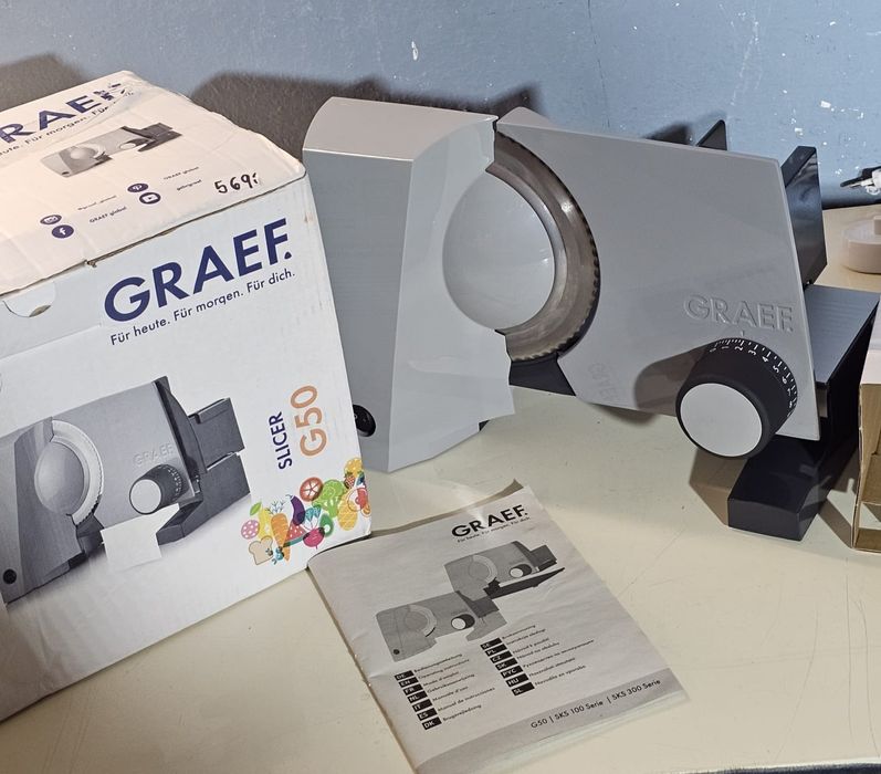 Nowa Krajalnica Graef G50 Szary