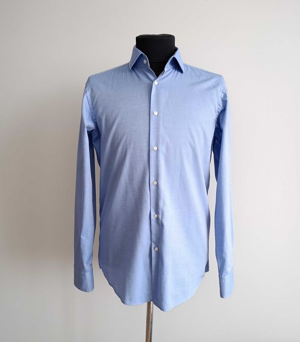 Голубая Рубашка Boss regular fit