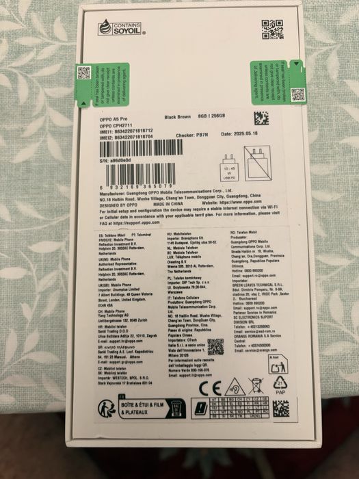 Vendo Oppo A5 Pro