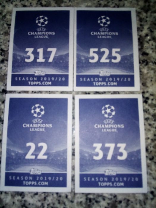 Coleção Futebol- Champions league 2019/2020