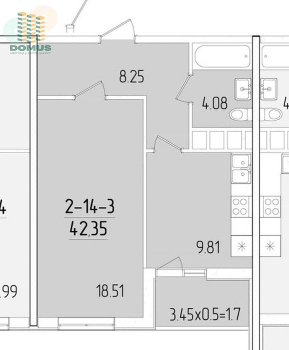Продам‼️ 1 комн ЖК 67 Жемчужина! Краснова. Дом сдан!