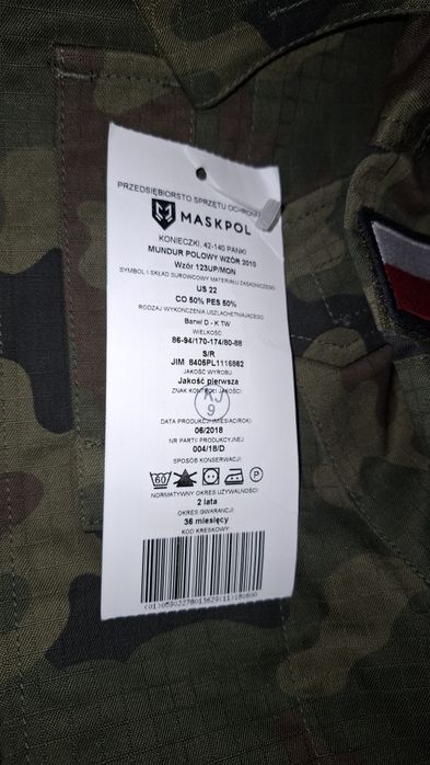Mundur polowy całoroczny rozm. S/R
