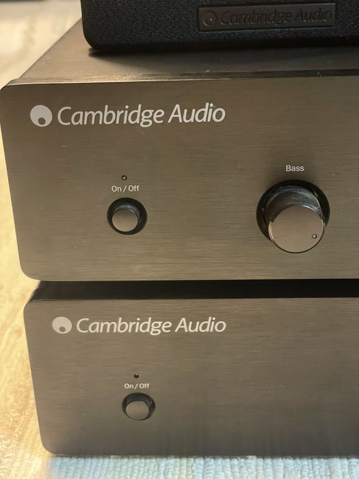Cambridge Audio Amplifier and CD Player + Speakers64585347928834122