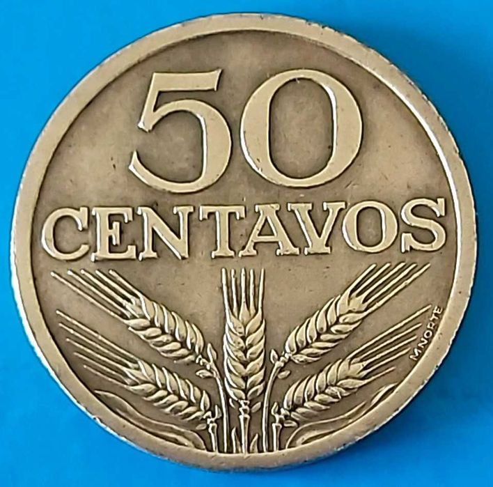 50 Centavos de 1969  da República Portuguesa