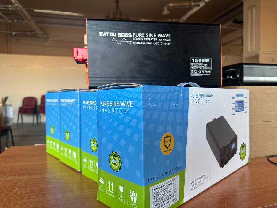 Інвертор чистий синус DATOUBOSS PSW1500 1500W 3000W