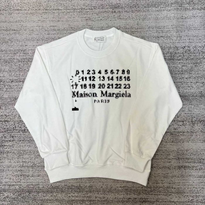 Білий світшот Maison Margiela / Кофта Маржела / Свитшот Margiela S-XL
