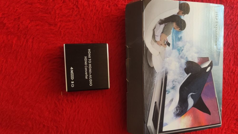 rator de Áudio Hdmi 4Kx2K Hdmi1212-Y12 Preto