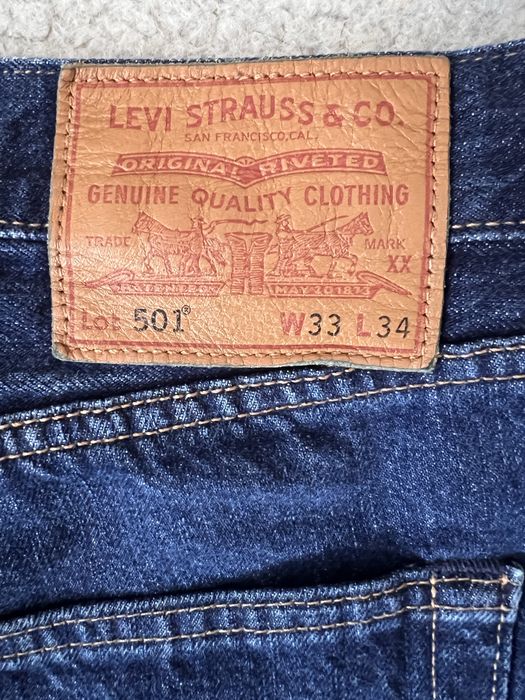 Чоловічі джинси levis 501