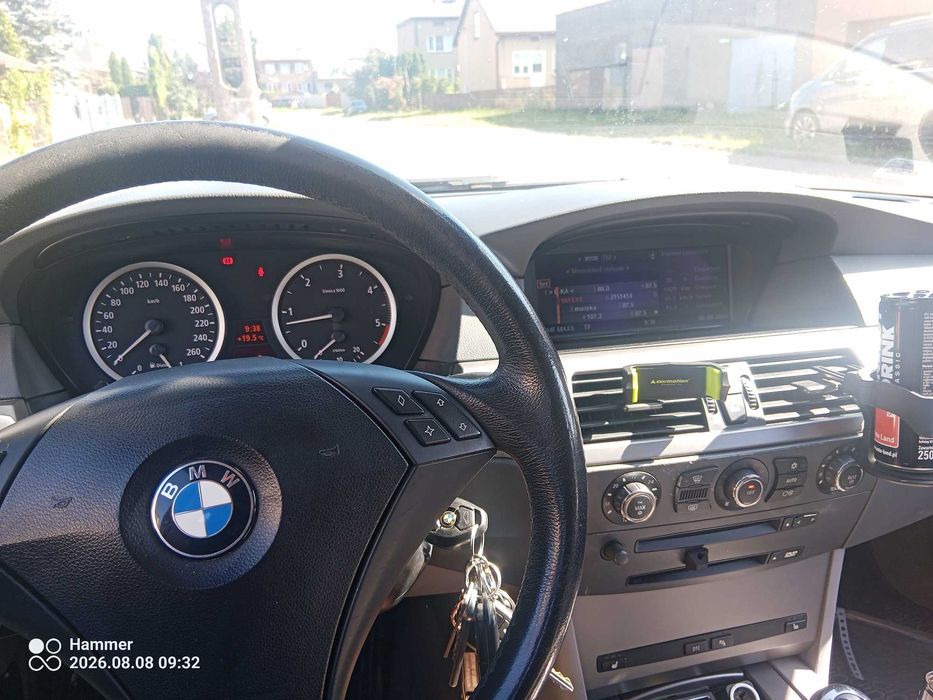 bmw e61  2.5 diesel 291tys przebiegu nowe turbo + olej doinwestowana manual