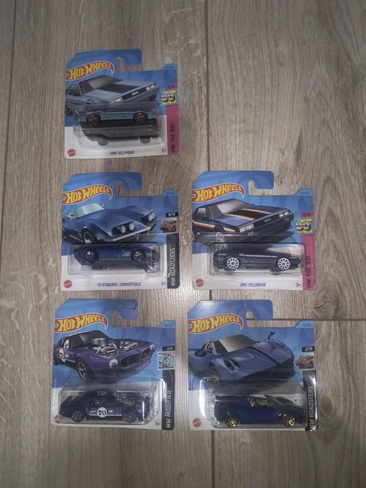 Zestaw 5 hot wheels