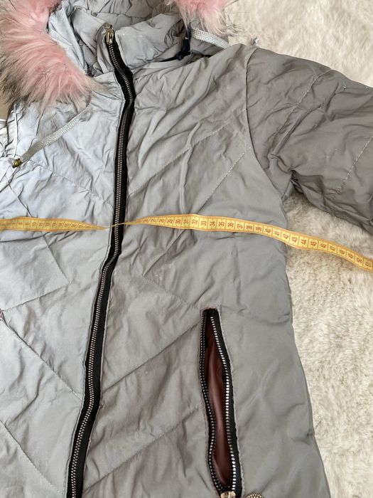 Куртка зимова для дівчинки 9-10років