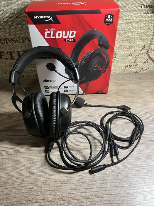 Игровые наушники HyperX Cloud Core DTS
