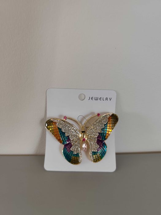 Broszka zawieszka motyl motylek butterfly