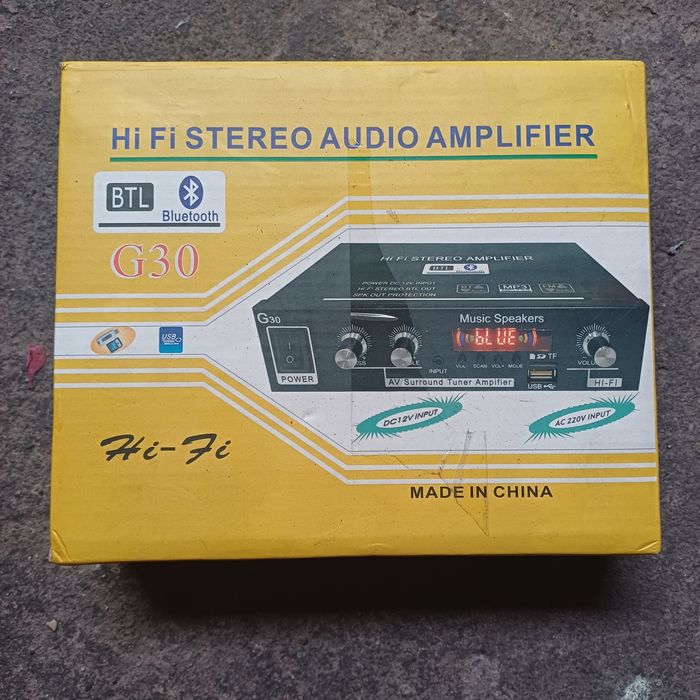 Miniaturowy wzmacniacz audio