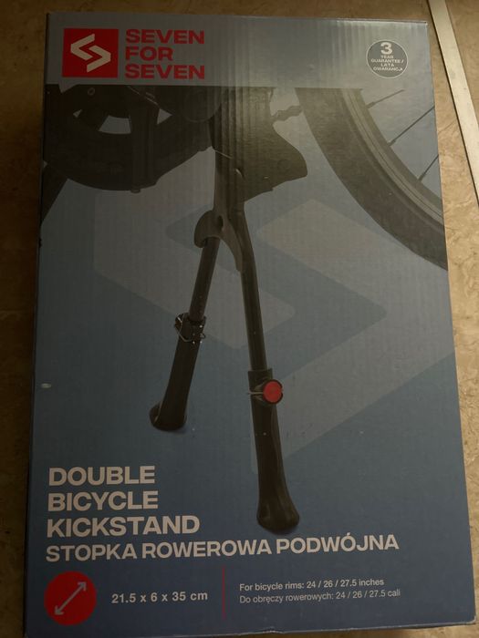 Stopka rowerowa podwójna -Seven For Seven