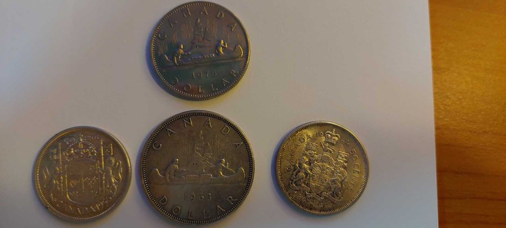 Coleção de moedas do Canadá