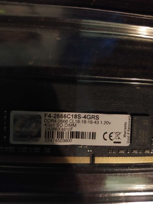 DDR4 2666mhz Portátil64739220851715122