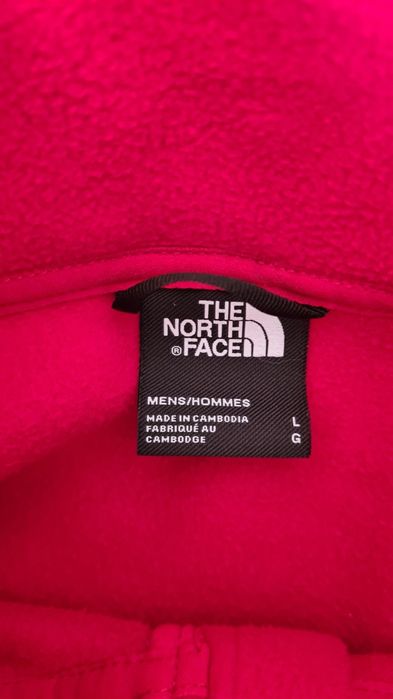 Bluza polarowa polar The North Face TNF. Czerwona. Rozmiar L