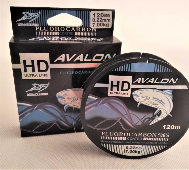 Żyłka Avalon Flurocarbon Newidoczna 0,22mm-7kg 120m