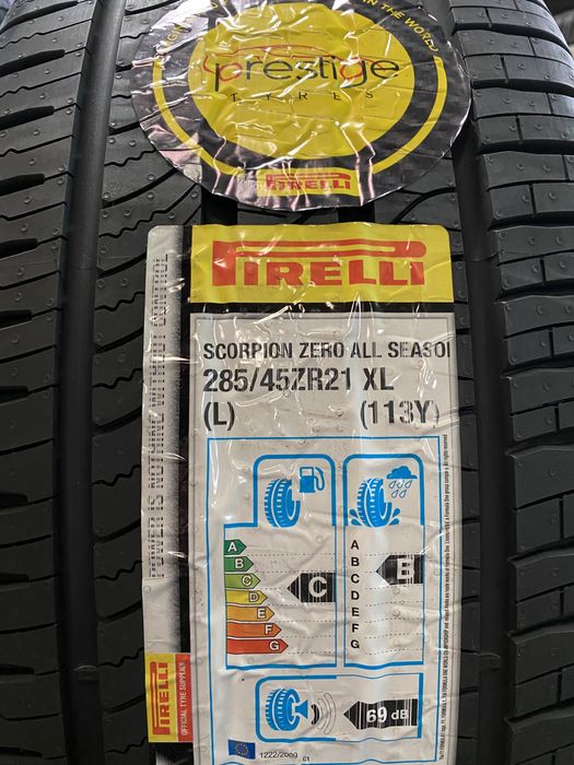 Pneus 285/45/21 - Pirelli Scorpion Zero All Season