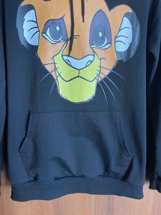 Худи кофта с капюшоном симба disney