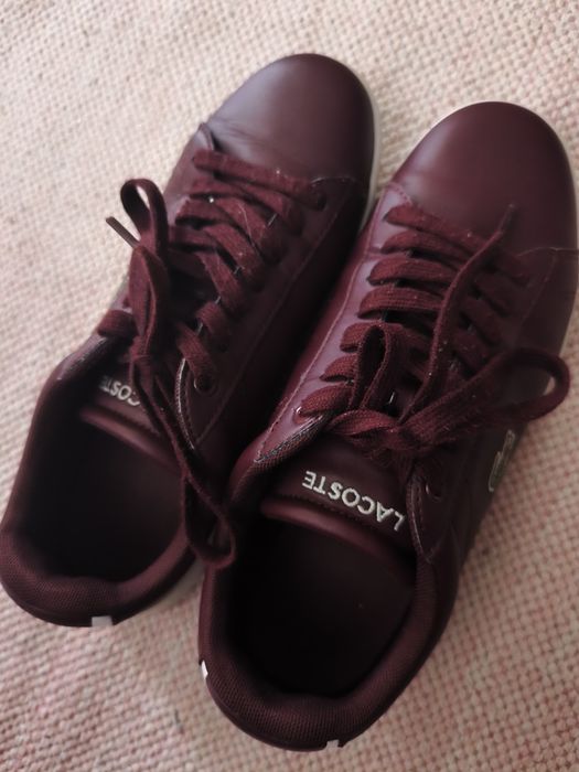 Sapatilhas da Lacoste usadas mas bom estado tamanho 38