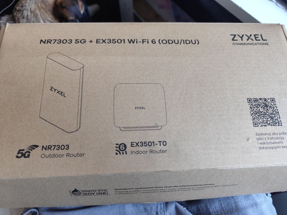 Router z anteną zewnętrzną SIM wifi 6