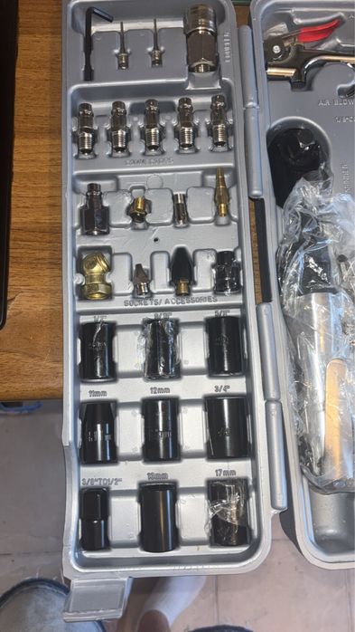 Maleta de máquinas pneumaticas