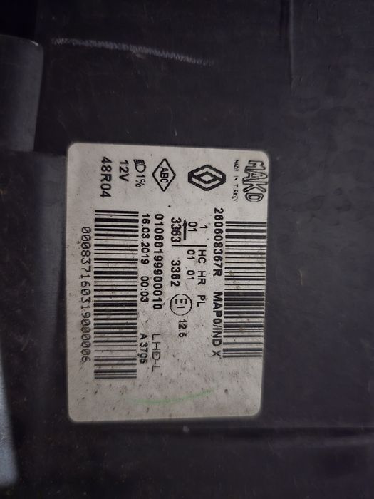 Vendo oticas renault clio 4