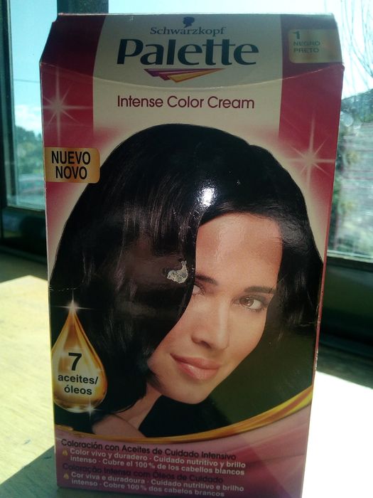 Coloração cabelo (negro/preto) Schwarzkopf Palette