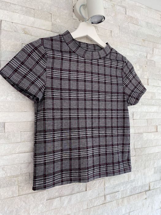 Tshirt crop top M w kratkę