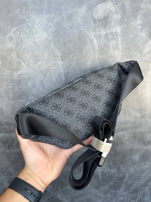 Мужская сумка бананка guess чоловіча жіноча бананка гесс