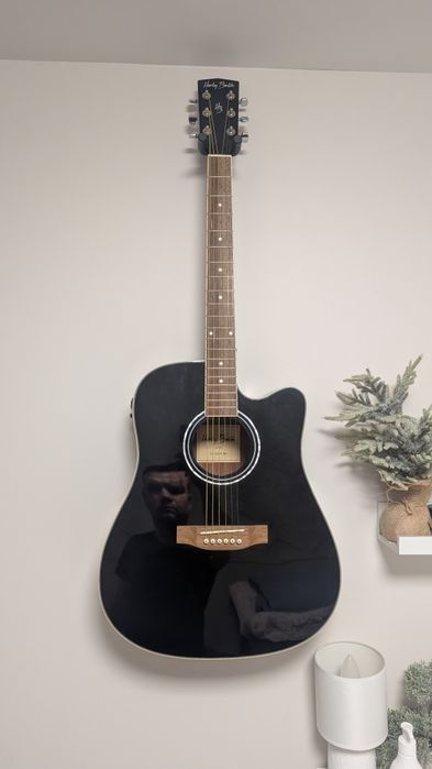 Gitara elektro akustyczna Harley Benton D-120 CE BK