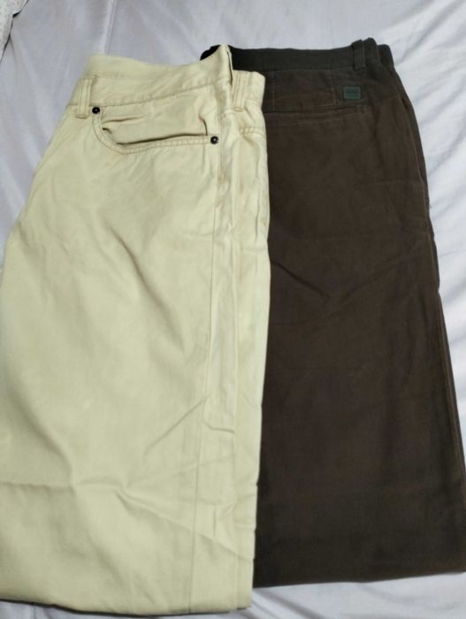 2 calças homem 1 Gant e 1 Hugo Boss