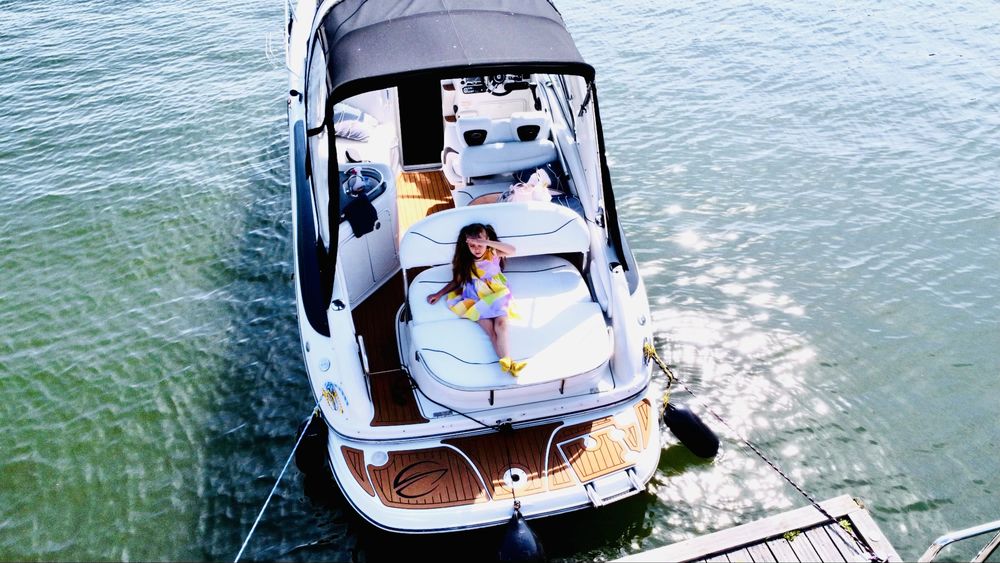 ŁÓDŹ motorowa CROWNLINE 270 CR petarda na wodzie!