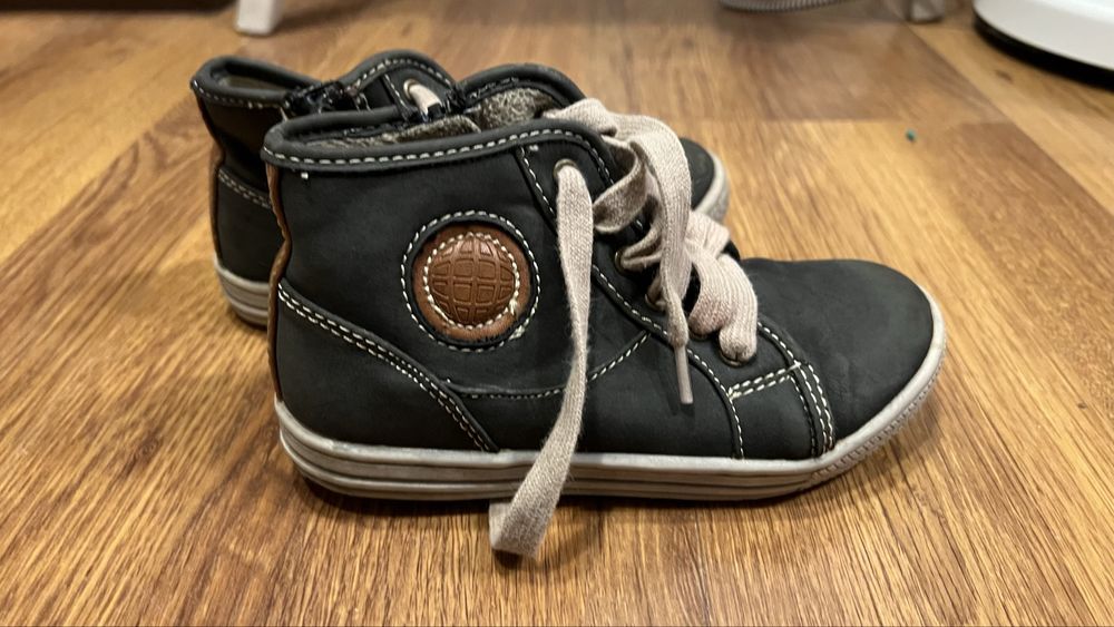 ocieplane buty do kostki chłopiec 27