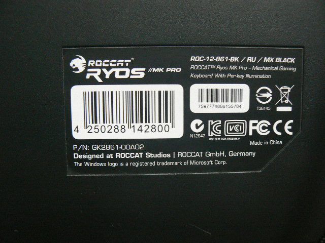 Геймерская клавиатура мс prо.