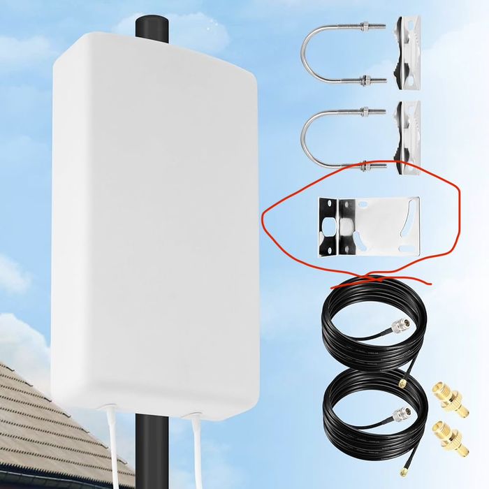 Antena zewnętrzna mimo 5g lte do internetu