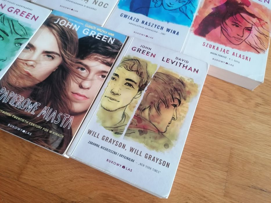 Zestaw książek John Green - 7 sztuk