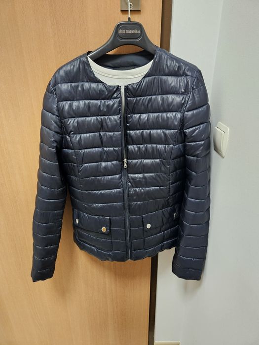 Wiosenna pikowana kurtka puchowa