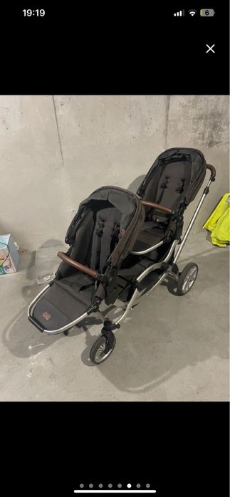 Carrinho gemeos zoom abc design