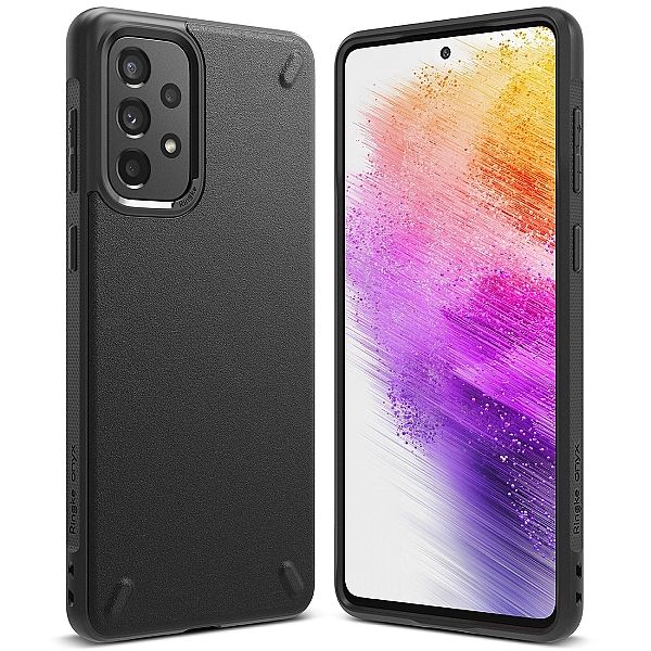 Ringke Onyx wytrzymałe etui pokrowiec Samsung Galaxy A73 czarny