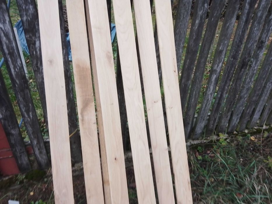 Łata  dębowa 120x7 cm