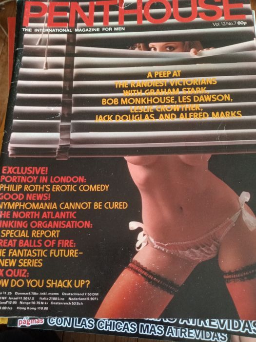 Revistas Penthouse 8  revistas,20€ ou 4€ há unidade,