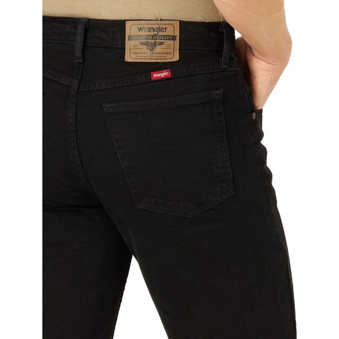 Джинси Wrangler чорні  прямі 32x32, 33x32, оригінал нові